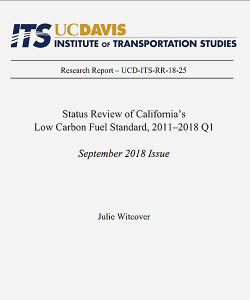 Cover image of status review report