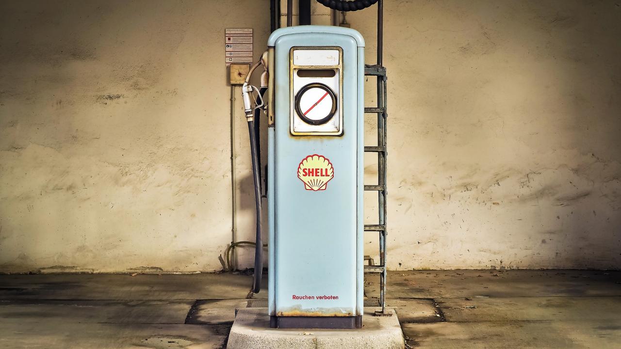 Old fuel pump