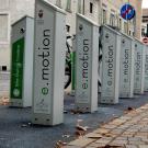 e-bike charging stations